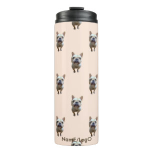 pattern_1_french bulldog_1 thermosbecher