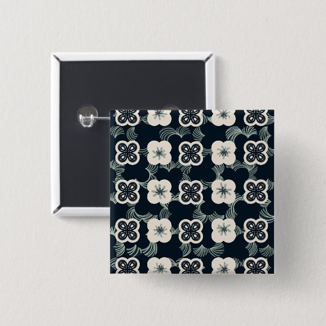 pattern_5_Blume_1 Button (Vorne & Hinten)