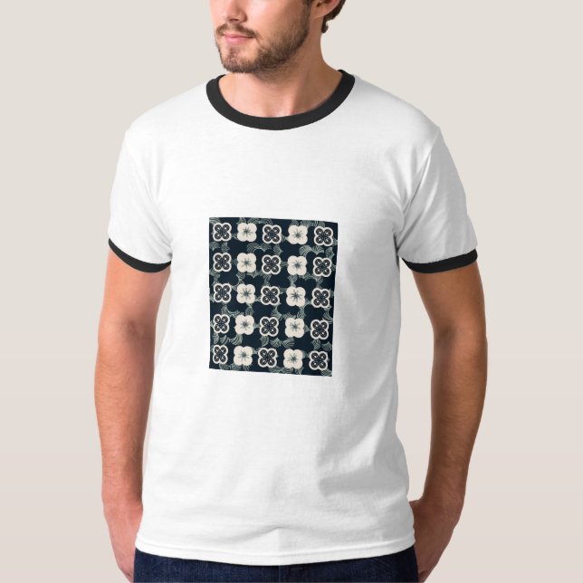 pattern_5_Blume_1 T - Shirt (Vorderseite)