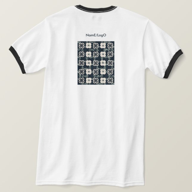 pattern_5_Blume_1 T - Shirt (Design Rückseite)