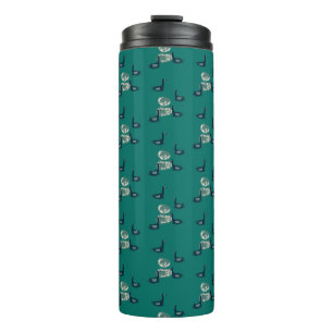 pattern_6_ducks, Freundin eines Mädchens Thermosbecher