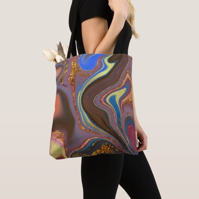pattern abstract brown tasche (Von Nahem)