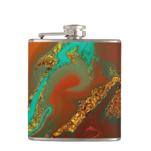 Pattern Abstract Flachmann