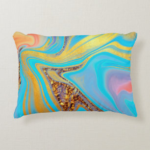 Pattern Abstract Marbled Dekokissen