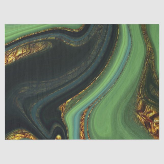 Pattern Abstract Marbled Seidenpapier (Vorderseite)