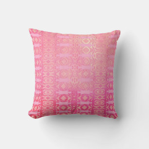 pattern abstract pink kissen