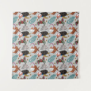 Pattern-Aquatic Ocean Underwater Wandteppich