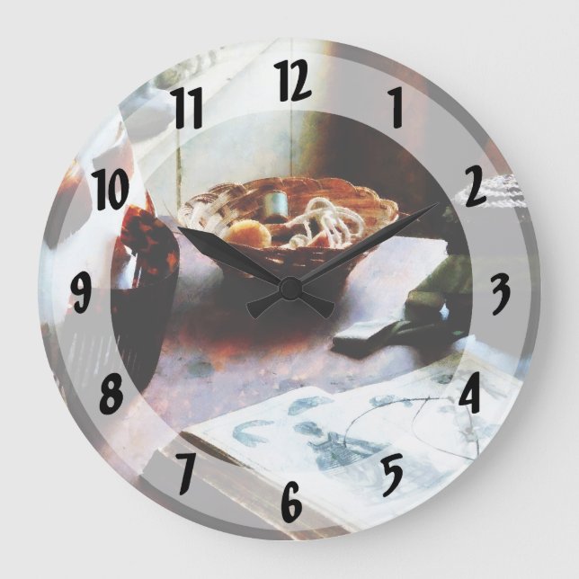 Pattern Book Große Wanduhr (Vorderseite)