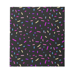 Pattern Colorfull Stilvolles Summer Party Notizblock