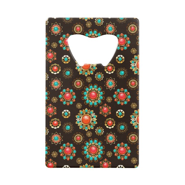Pattern de Ethnic Brooches Seamless (Dos)