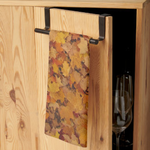 PATTERN DER SPEICHERUNG DER AUTUMNSTÜCKE GESCHIRRTUCH
