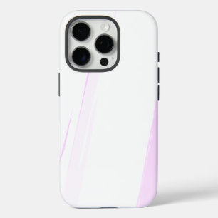 Pattern Design in Pink and White iPhone 16 Pro Hülle