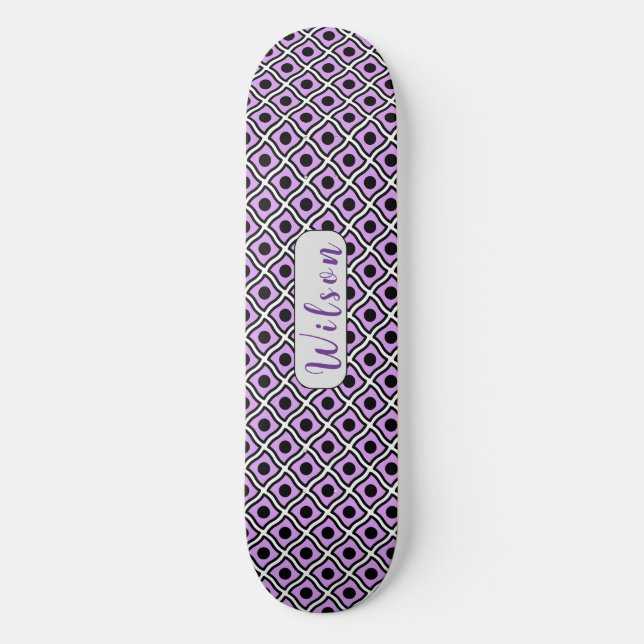 pattern design skateboard (Vorderseite)