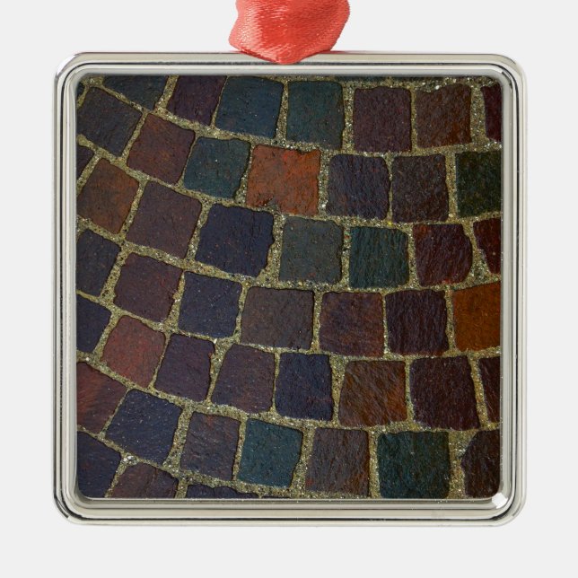 Pattern Designs Silbernes Ornament (Vorne)