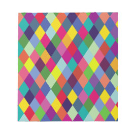 Pattern Fashion Colorful - Moderner FrühlingsHipst Notizblock