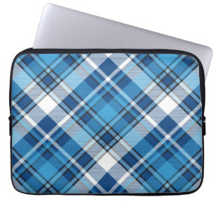 Pattern Geometric Vintag Trendy Blue Laptopschutzhülle