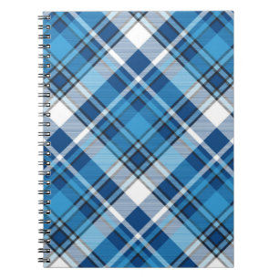 Pattern Geometric Vintag Trendy Blue Notizblock