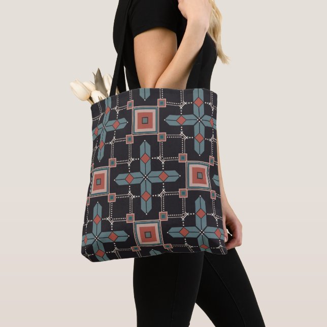 Pattern Geometric Vintag Trendy Tasche (Von Nahem)