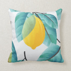 Pattern Lemon Fruit Kissen