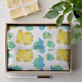 Pattern of Dinosaurs, Cute Dinosaurs, Baby Dino Seidenpapier