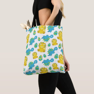 Pattern of Dinosaurs, Cute Dinosaurs, Baby Dino Tasche