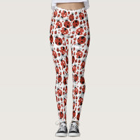 Pattern of Ladybugs, Cute Ladybugs, Red Ladybugs