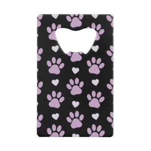 Pattern of paws, Dog paws, Lilac paws, Hearts