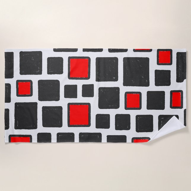 Pattern  strandtuch (Vorderseite)