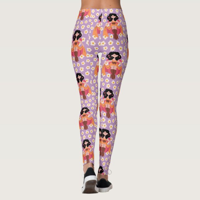 PATTERN STYLE DESIGN LEGGINGS (Rückseite)