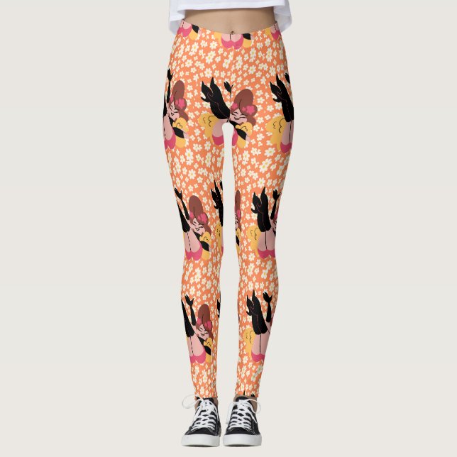 PATTERN STYLE DESIGN LEGGINGS (Vorderseite)