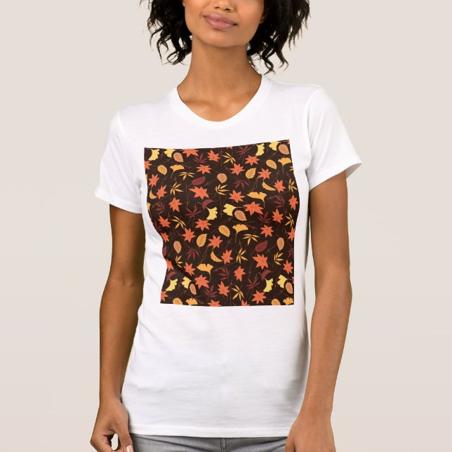 Pattern-T - Shirt für Herbst (Vorderseite)