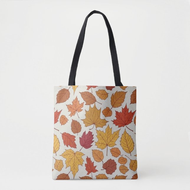 Pattern-Totentasche im Herbst Tasche (Vorderseite)