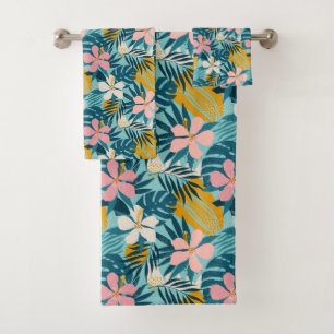 Pattern tropical hibiscus
