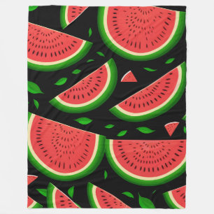 Pattern Watermelon Fleecedecke
