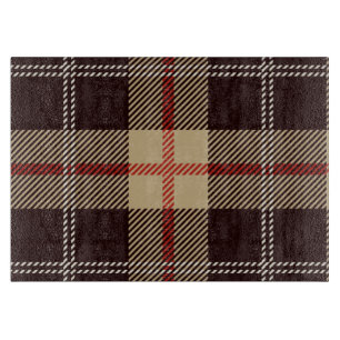 Patternl Stylish Scottish Geometric Vintag Schneidebrett