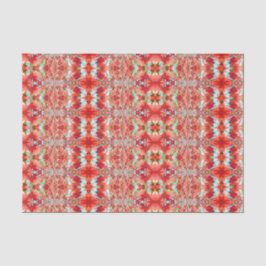 Patternot Aquamarin White Colorful Modern Vintag Seidenpapier