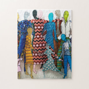 Patterns tanzen barfuß