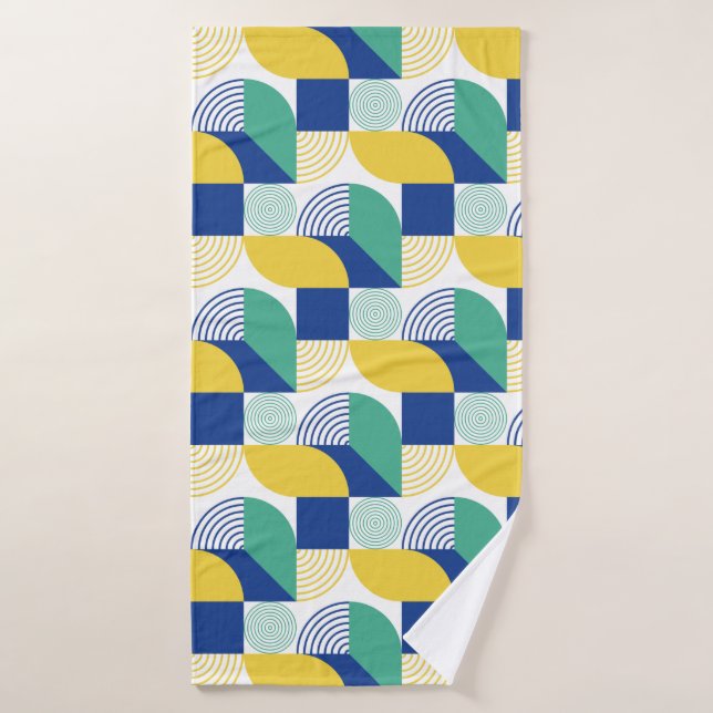 Patters bleus (Serviette de bain)