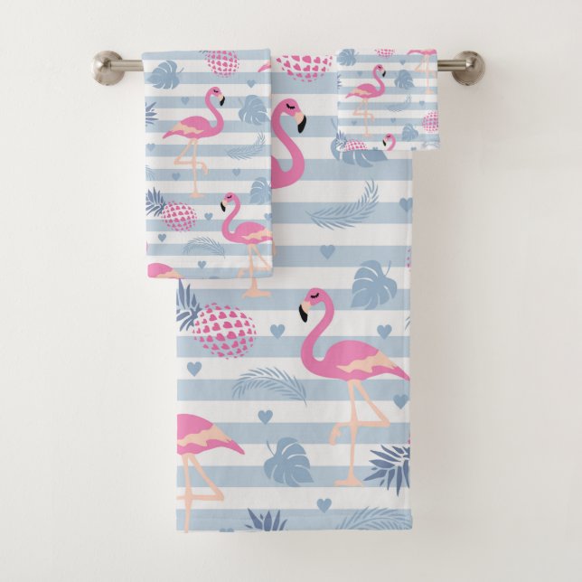 Patters de Whimsical Flamingo et Pineapple (En situation)