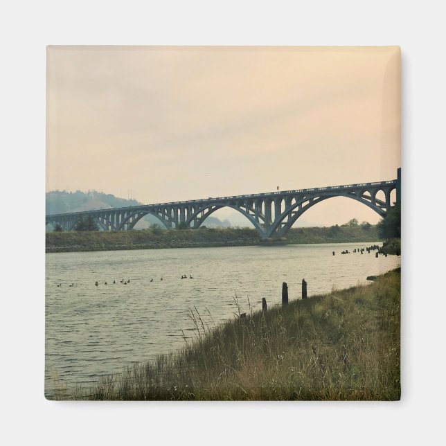 Patterson Bridge, Gold Beach, Oregon Magnet (Vorne)