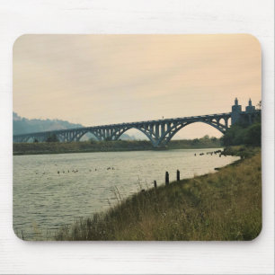 Patterson Bridge, Gold Beach, Oregon Mousepad