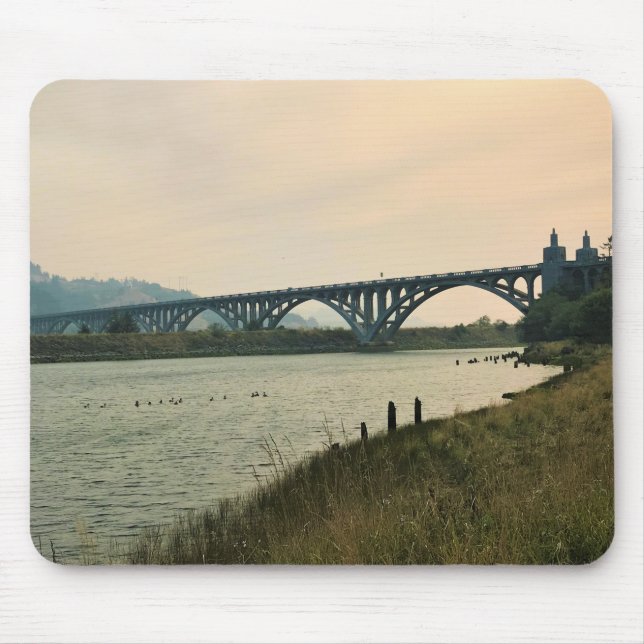 Patterson Bridge, Gold Beach, Oregon Mousepad (Vorne)