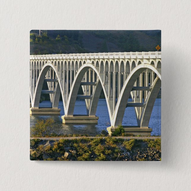 Patterson Memorial Bridge Autobahn 101 Button (Vorderseite)