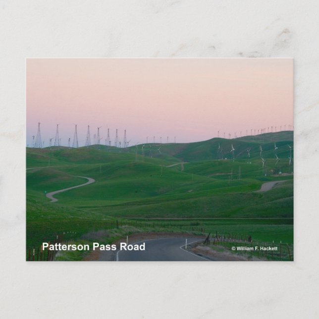 Patterson Pass Road - California Products Postkarte (Vorderseite)