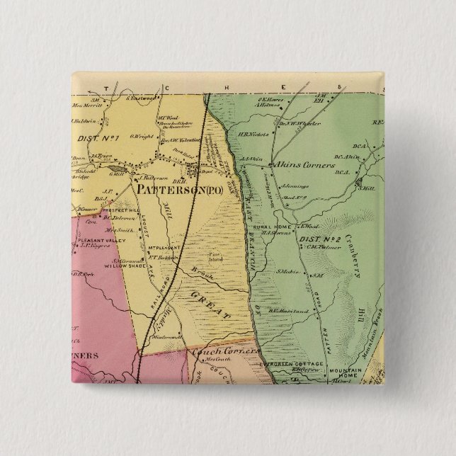 Patterson, Stadt Button (Vorderseite)