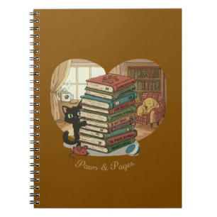 Pattes & Pages Chat mignon & Chien dans un livre