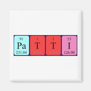 Patti Periodenmagnet Magnet