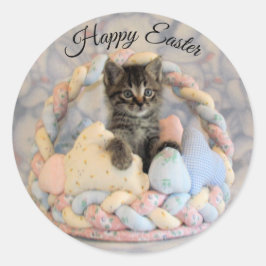 Patton's Osterkorb - Katze / Kitten Stickers