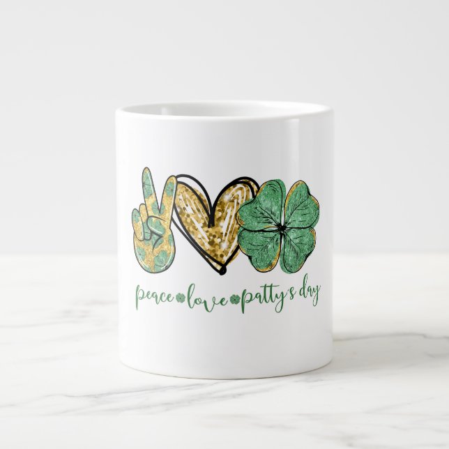 Patty's Day Jumbo-Tasse (Vorderseite)