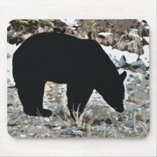 Pâturage du tapis de souris d'ours noir